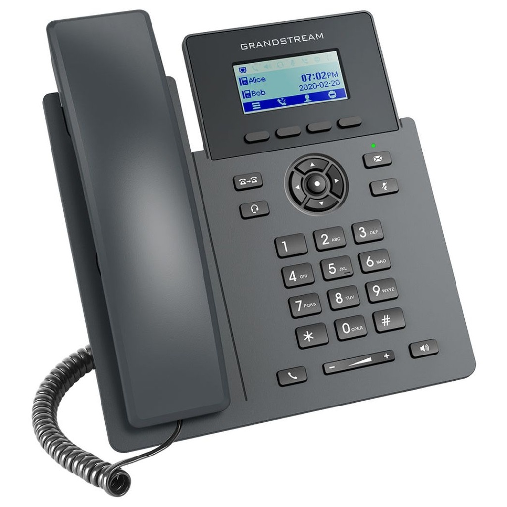 GRP2601P, Teléfono IP, 2 cuentas SIP, 2 líneas, PoE (copia)